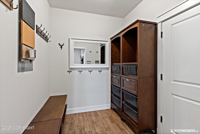 1506 M St, Anchorage, AK 99501 - spacious closet with wood finished floors