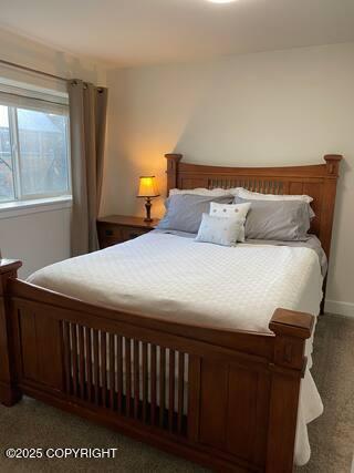 1506 M St, Anchorage, AK 99501 - bedroom with light colored carpet and baseboards