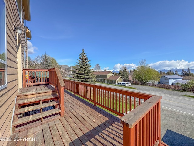 124 Mountain View Dr, Homer, AK 99603 - deck with a residential view