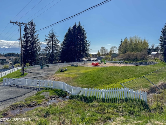 124 Mountain View Dr, Homer, AK 99603 - view of yard