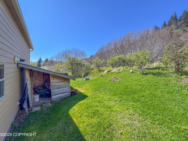 124 Mountain View Dr, Homer, AK 99603 - view of grassy yard