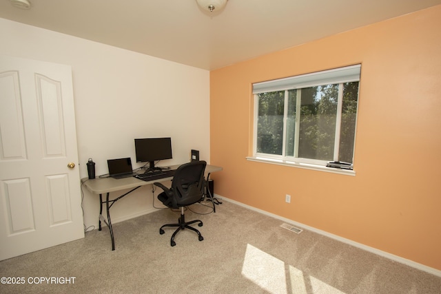3208 E Serendipity Loop, Wasilla, AK 99654 - office area with carpet floors and baseboards