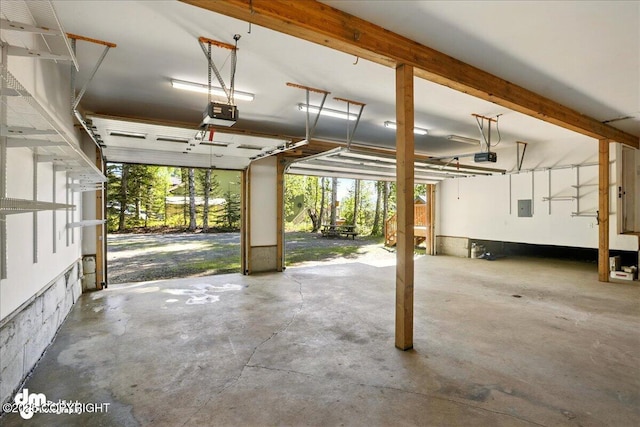 5680 W Birch Harbor Dr, Wasilla, AK 99623 - garage featuring a garage door opener and electric panel