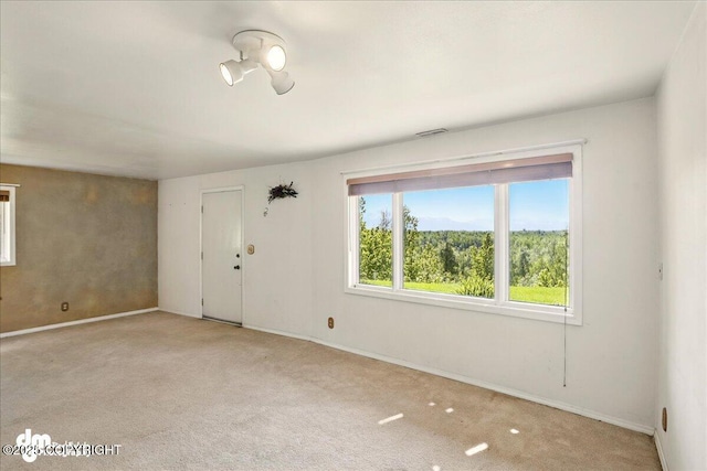 5680 W Birch Harbor Dr, Wasilla, AK 99623 - foyer with light carpet and baseboards