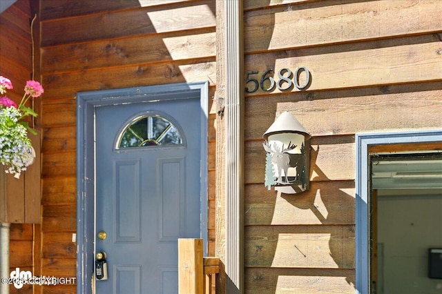 5680 W Birch Harbor Dr, Wasilla, AK 99623 - view of property entrance