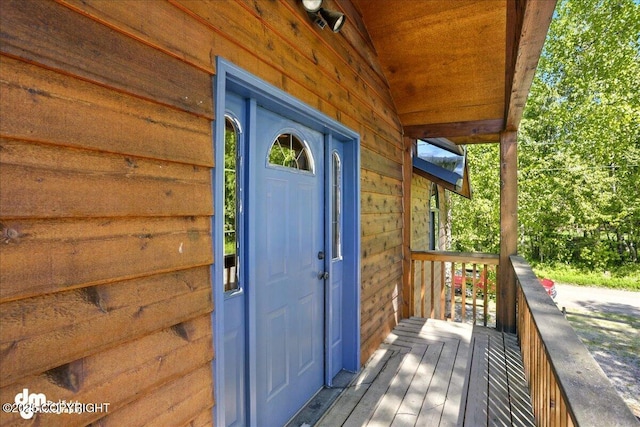 5680 W Birch Harbor Dr, Wasilla, AK 99623 - view of exterior entry