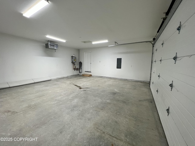 8201 W Teal Cir, Wasilla, AK 99623 - garage featuring electric panel and water heater