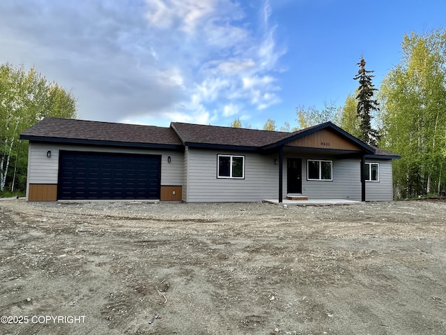 8201 W Teal Cir, Wasilla, AK 99623 - view of front of home with an attached garage
