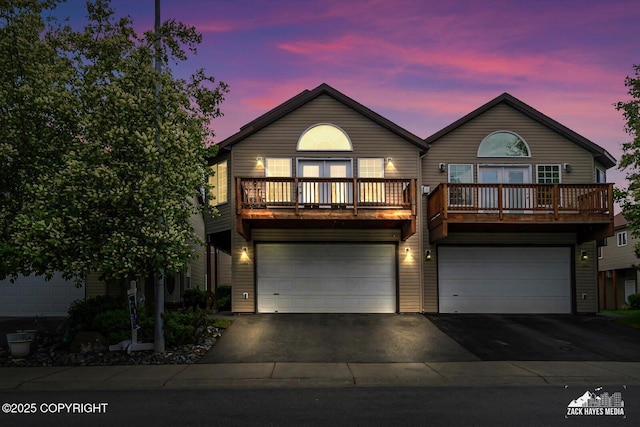 11736 Galloway Loop # 22, Eagle River, AK 99577 - chalet / cabin with driveway and a garage
