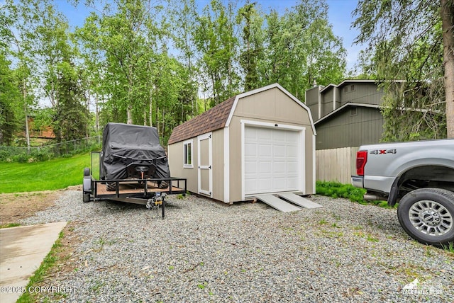19705 Citation Rd, Eagle River, AK 99577 - view of detached garage