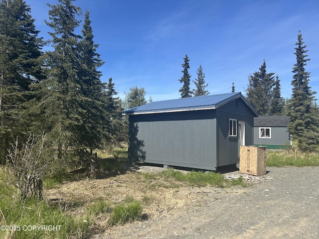 17185 Lunchbox Dr, Ninilchik, AK 99639 - view of shed