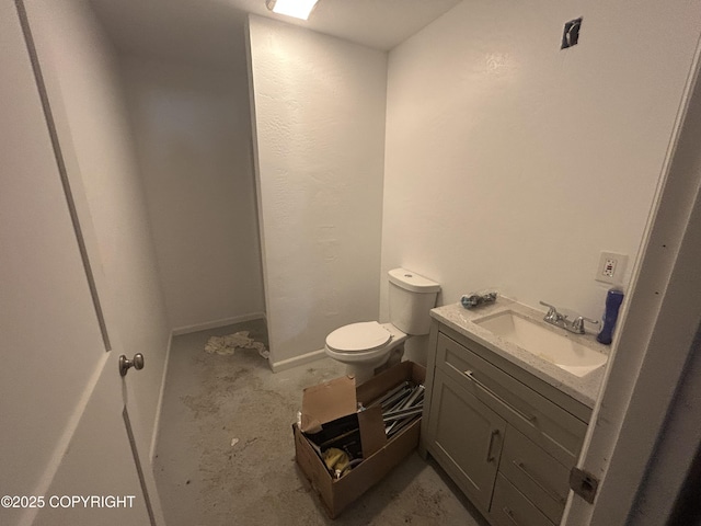 17185 Lunchbox Dr, Ninilchik, AK 99639 - bathroom with toilet and vanity