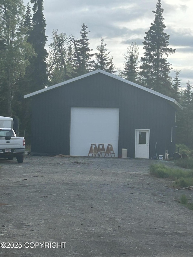 17185 Lunchbox Dr, Ninilchik, AK 99639 - view of outdoor structure
