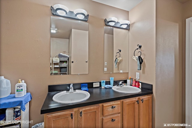 1503 N Heather Meadows Loop Unit 54, Anchorage, AK 99507 - full bath with double vanity