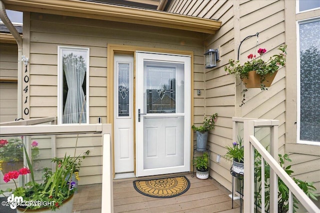 10410 Constitution St, Anchorage, AK 99515 - view of doorway to property