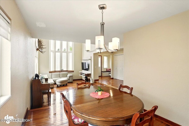 10410 Constitution St, Anchorage, AK 99515 - dining room with wood finished floors and baseboards
