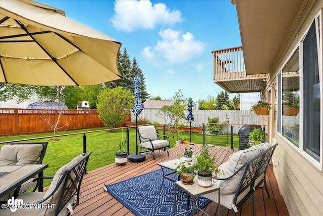 10410 Constitution St, Anchorage, AK 99515 - view of deck