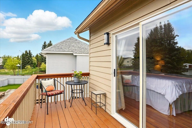 10410 Constitution St, Anchorage, AK 99515 - view of deck