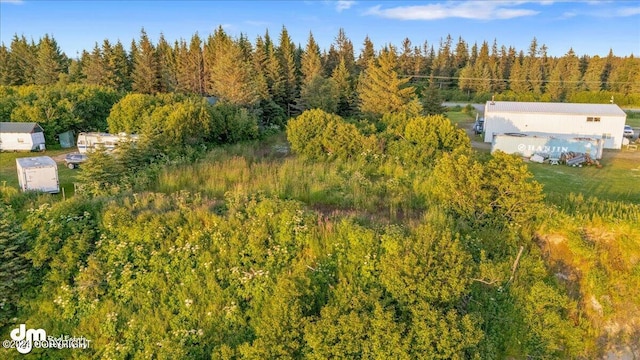 30035 Sterling Hwy, Anchor Point, AK 99556 - aerial view of property and surrounding area with a forest