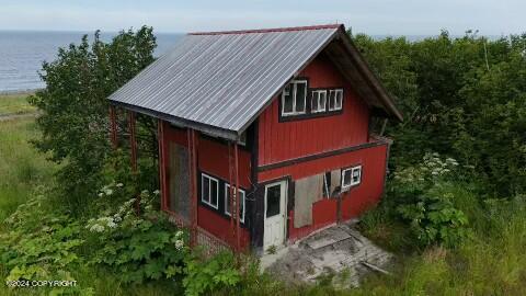 30035 Sterling Hwy, Anchor Point, AK 99556 - view of outdoor structure with a water view
