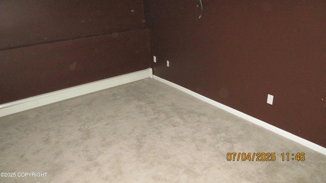 20638 Driftwood Bay Dr, Eagle River, AK 99577 - carpeted empty room featuring baseboards