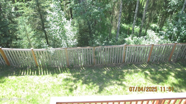 20638 Driftwood Bay Dr, Eagle River, AK 99577 - view of fenced backyard