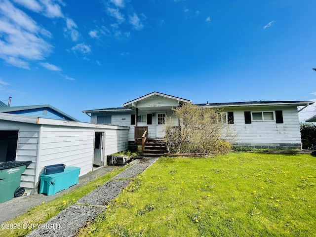 1310 Madsen Ave, Kodiak, AK 99615 - view of front of home with a front lawn