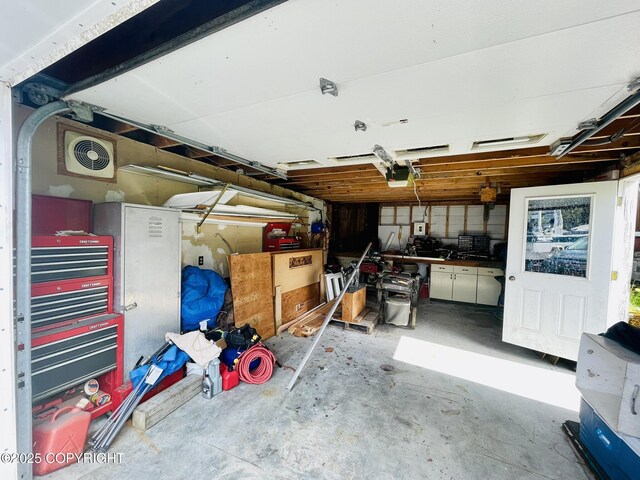 1310 Madsen Ave, Kodiak, AK 99615 - garage with a garage door opener