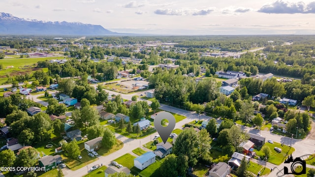 639 E Beaver Ave, Palmer, AK 99645 - drone / aerial view of a mountain backdrop