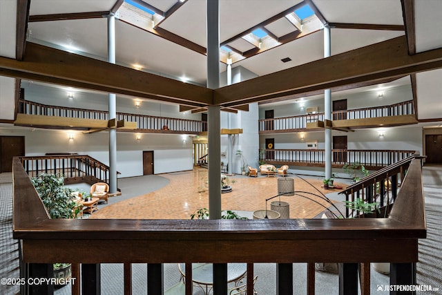 836 M St # 215, Anchorage, AK 99501 - lobby featuring stairway and a high ceiling