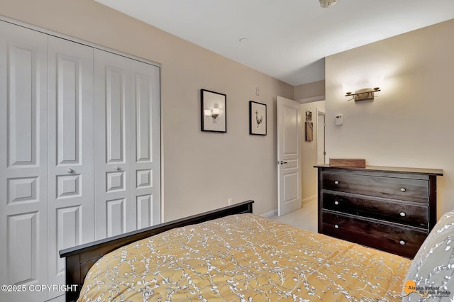1200 I St # 206, Anchorage, AK 99501 - bedroom featuring a closet and baseboards