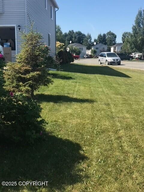 6334 Rose Hip Cir, Anchorage, AK 99507 - view of green lawn