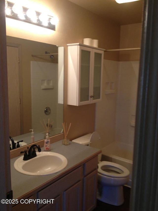 6334 Rose Hip Cir, Anchorage, AK 99507 - full bath with vanity and shower / tub combination