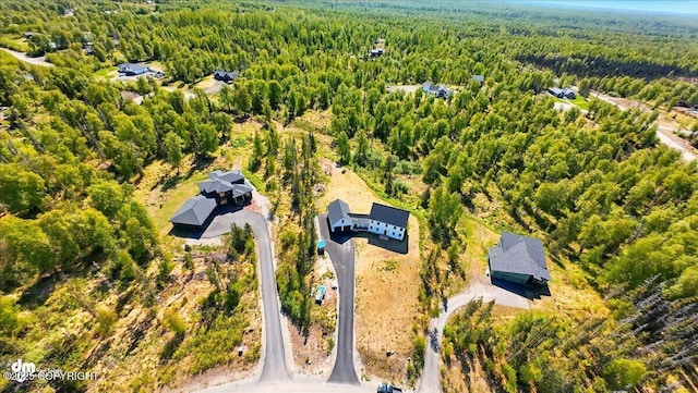 7350 E Narnia Cir, Palmer, AK 99645 - aerial view of a forest