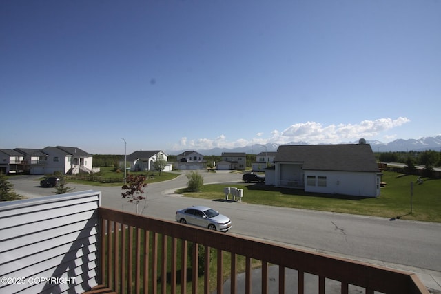 1932 Casey Cusack Loop, Anchorage, AK 99515 - balcony with a residential view and a mountain view