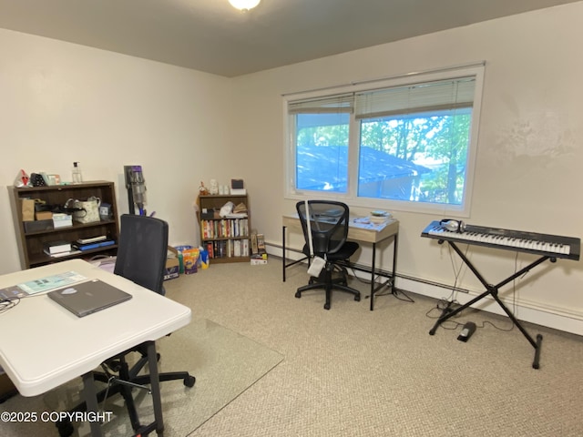 4312 Penguin St, Anchorage, AK 99503 - view of carpeted home office