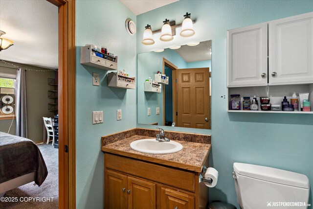 1061 E Mulchatna Dr, Wasilla, AK 99654 - bathroom with vanity and toilet