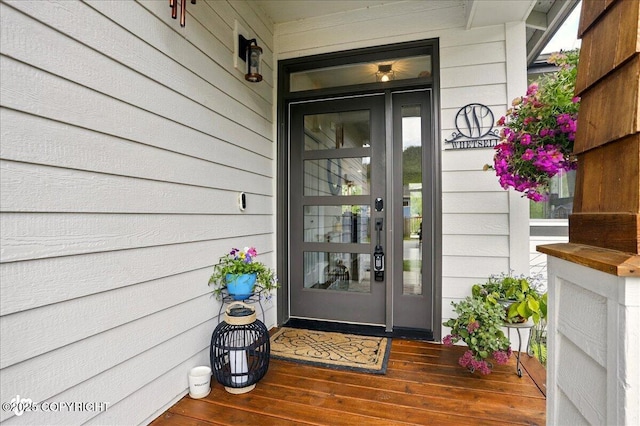 8727 Turlock Dr, Eagle River, AK 99577 - view of doorway to property
