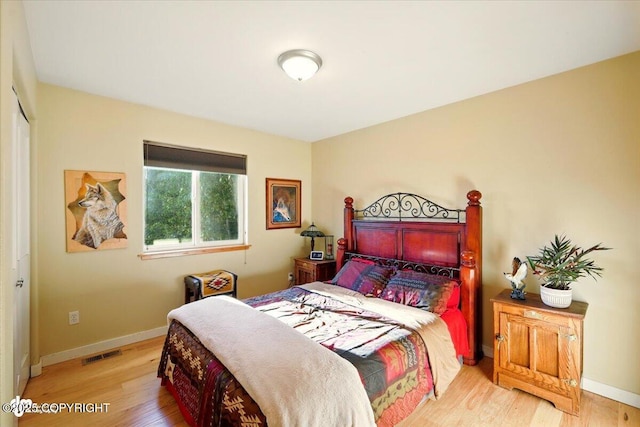 3872 N Charley Dr, Wasilla, AK 99654 - bedroom with wood finished floors and baseboards