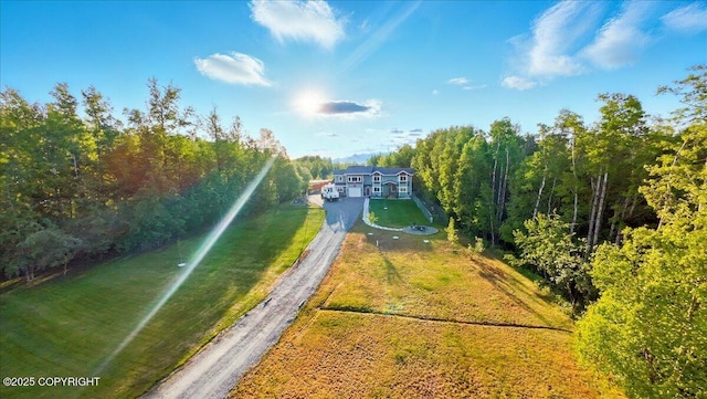 3872 N Charley Dr, Wasilla, AK 99654 - aerial view of property and surrounding area