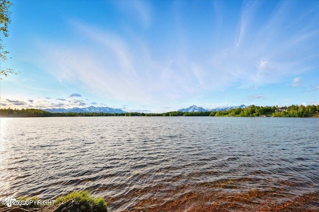 3872 N Charley Dr, Wasilla, AK 99654 - water view featuring mountains