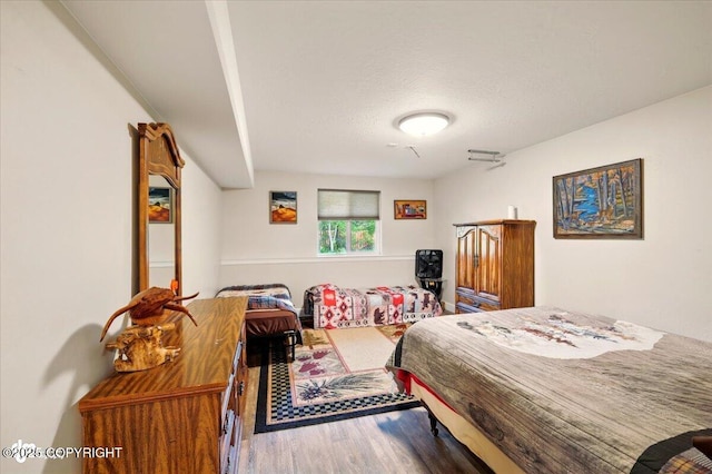2034 E Sage Rd, Wasilla, AK 99654 - bedroom with wood finished floors
