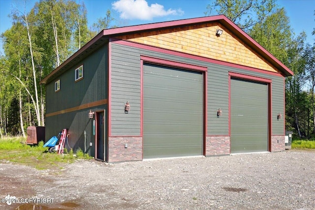 2034 E Sage Rd, Wasilla, AK 99654 - view of detached garage