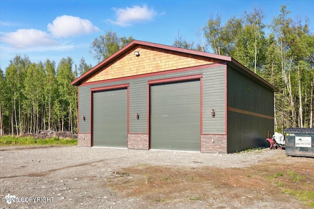 2034 E Sage Rd, Wasilla, AK 99654 - view of detached garage