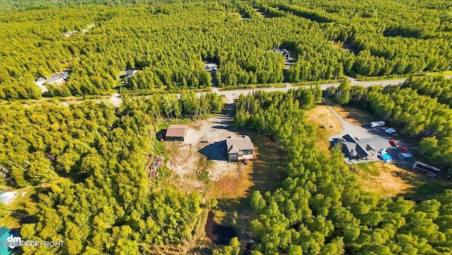 2034 E Sage Rd, Wasilla, AK 99654 - aerial view of a heavily wooded area