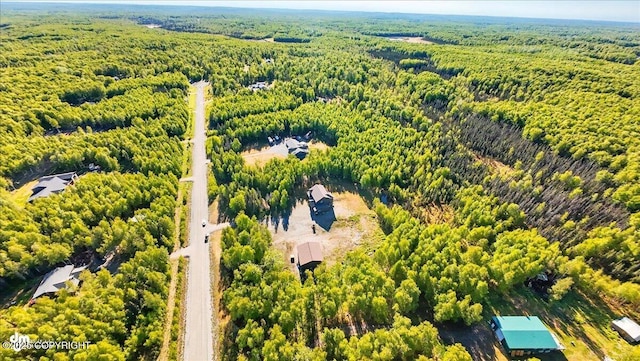 2034 E Sage Rd, Wasilla, AK 99654 - drone / aerial view of a heavily wooded area