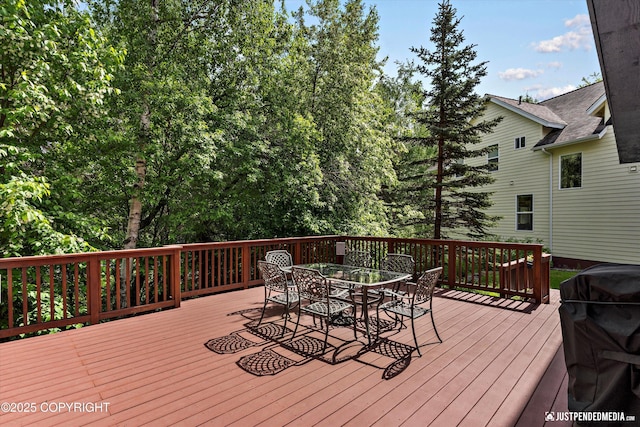 2931 Captain Cook Estates Cir, Anchorage, AK 99517 - deck featuring outdoor dining space