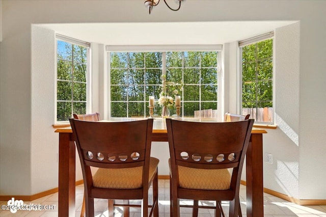 500 S Daysha Cir, Palmer, AK 99645 - dining space with baseboards and light tile patterned floors