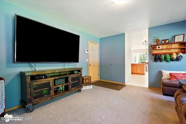 500 S Daysha Cir, Palmer, AK 99645 - living room featuring carpet flooring and baseboards