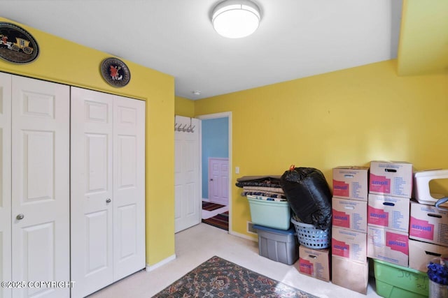 4245 Scenic View Dr, Anchorage, AK 99504 - interior space featuring a closet and baseboards